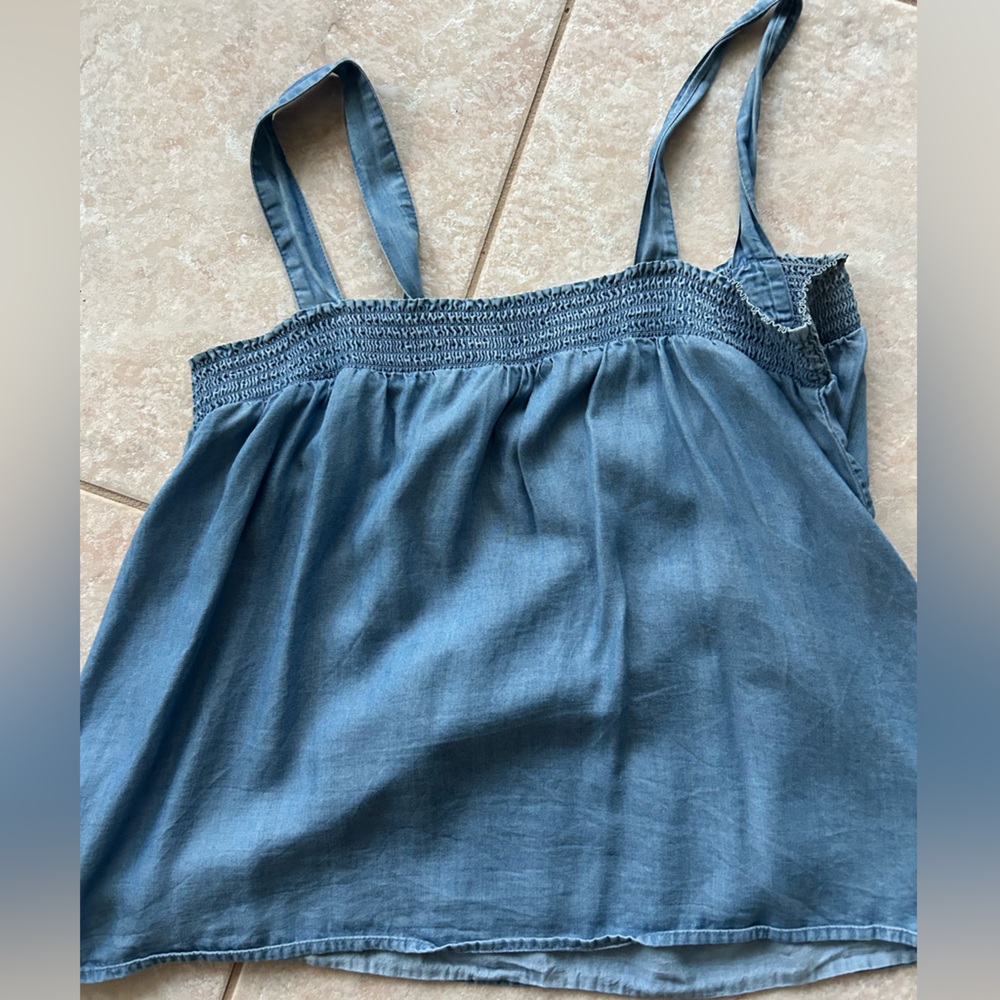 Old Navy Women's Denim Blue Camisole
